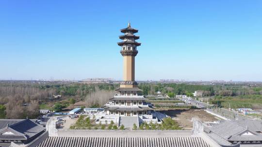 廊坊隆福寺视频素材模板下载