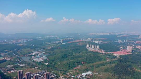 昆明市安宁市太平新城航拍