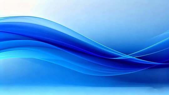 蓝色动感波浪背景素材