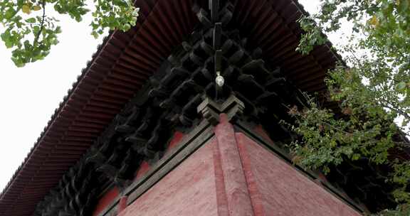 山西省大同市古建筑善化寺风光