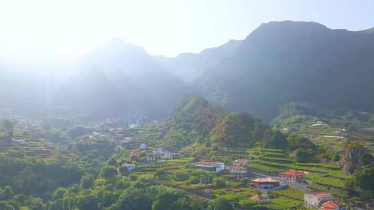 广西群山丘陵山地