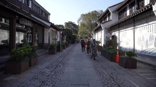 杭州西湖十景茅家埠水乡风景