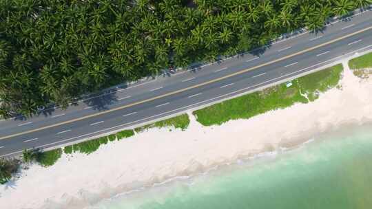 高速公路滨海公路交通马路车辆