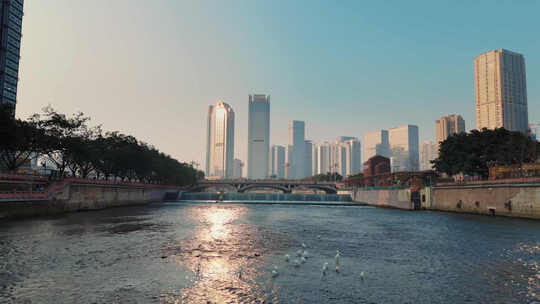 锦江生态城市河流