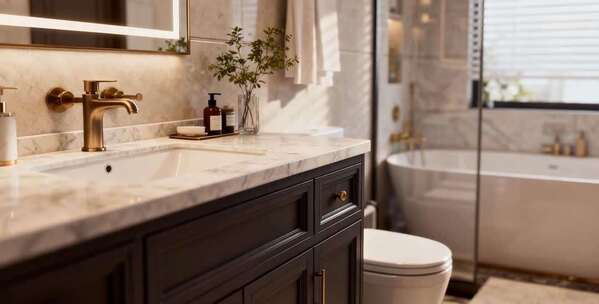 现代风格豪华厕所装修素材