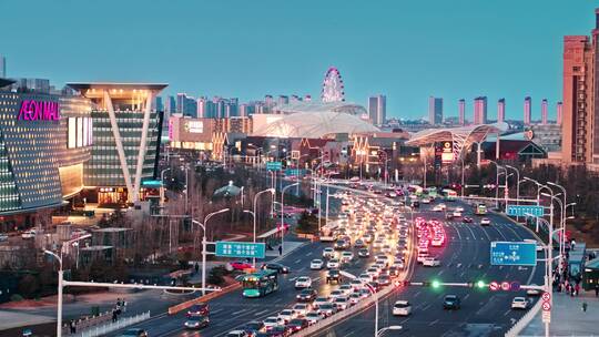 西海岸新区夜景