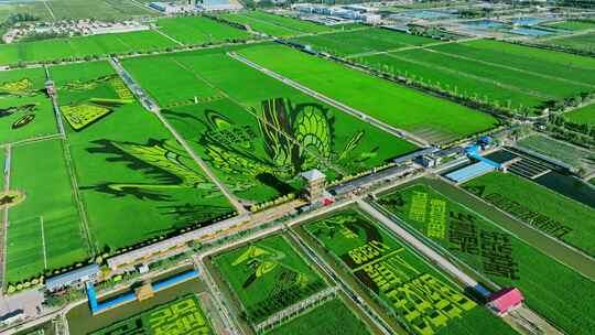 宁夏水稻种植稻鱼空间