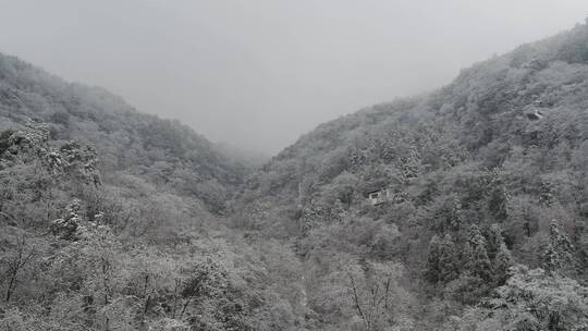 金华山双龙景区 雪景