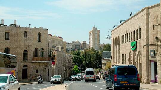 耶路撒冷新城街景