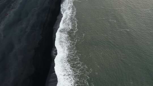 斯托克尼斯海滩，冰岛，海洋，海浪