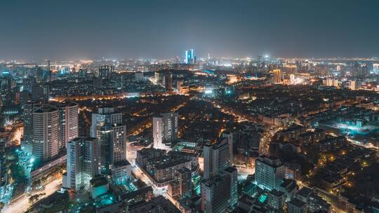 南京夜景_金鹰世界_夜景延时