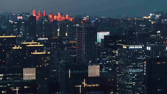 杭州滨江夜景