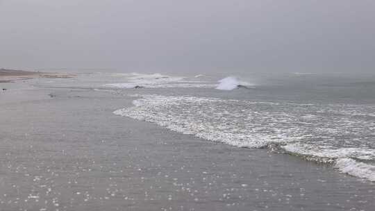 大海沙滩海浪