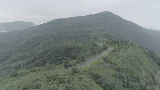 北京门头沟山路空镜