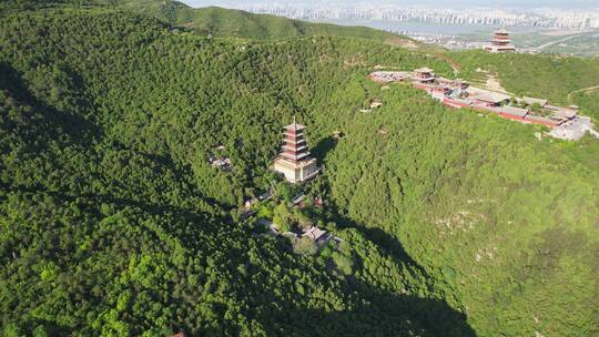 太原太山龙泉寺航拍