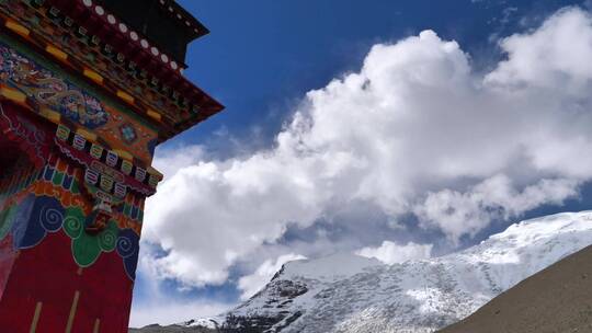 西藏、318国道、浪卡子县
