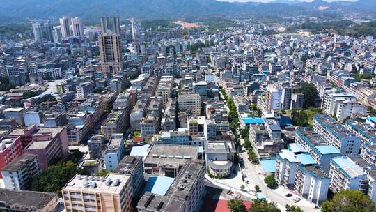 陆川县城街景