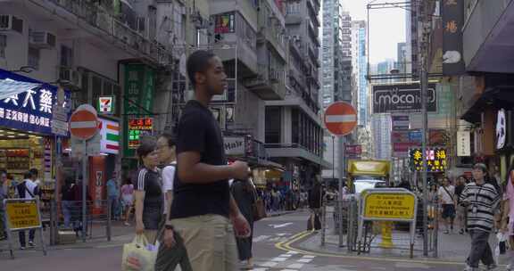 香港旺角街道【还原色+风格色+灰片】