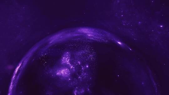 太空抽象的紫色银河系