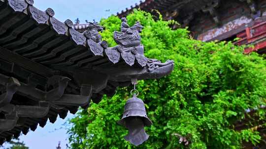 天津蓟县独乐寺观音阁寺庙木构古建筑