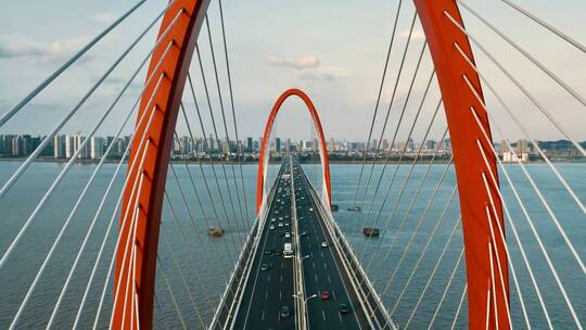 杭州之江大桥穿桥