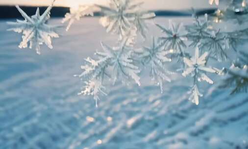 唯美雪花雪景 (4)