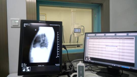 医院CT室视频素材模板下载