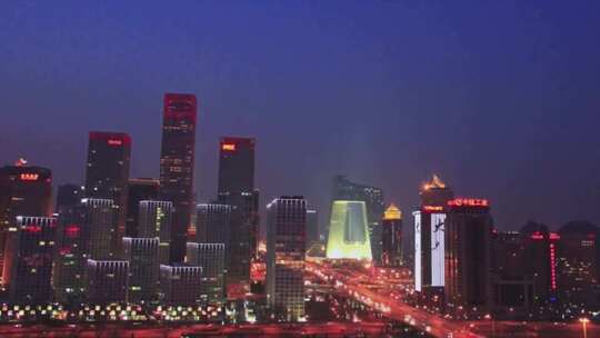 北京 城市 旅游 风光 延时广场纪念碑