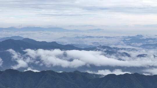 美丽中国河南伏牛山老界岭自然风光