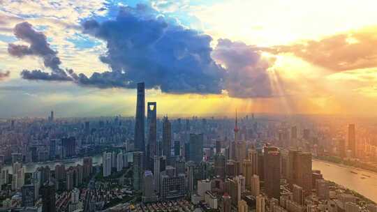 上海城市风光延时摄影