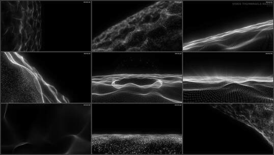 4K唯美粒子特效背景素材高清在线视频素材下载