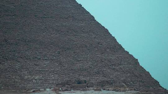 埃及金字塔的局部
