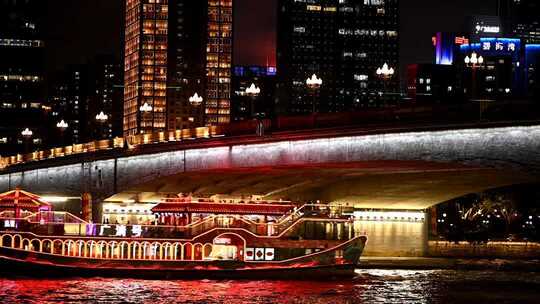 广州夜景 珠江夜游