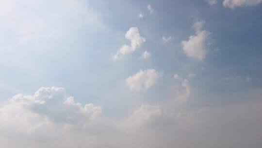 蓝天白云风景视频素材延时摄影