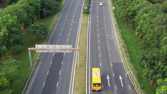 深圳人才公园-沙河西路城市车流