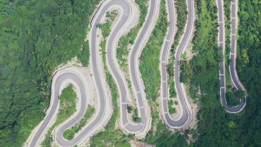 山东青州仰天山九龙盘盘山公路