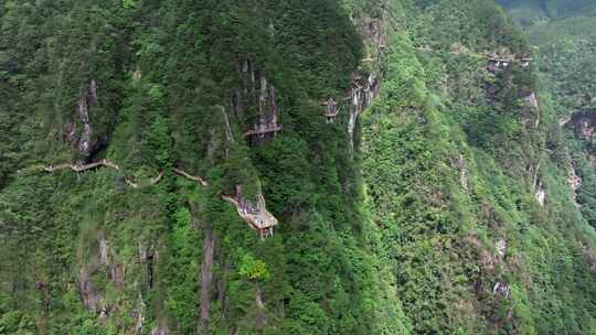 4K宜春明月山航拍