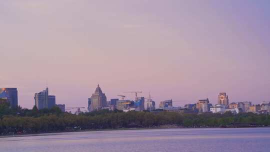 杭州西湖城市风景