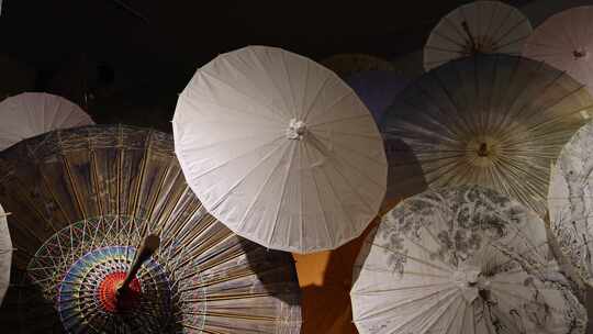 中国伞博物馆视频素材模板下载