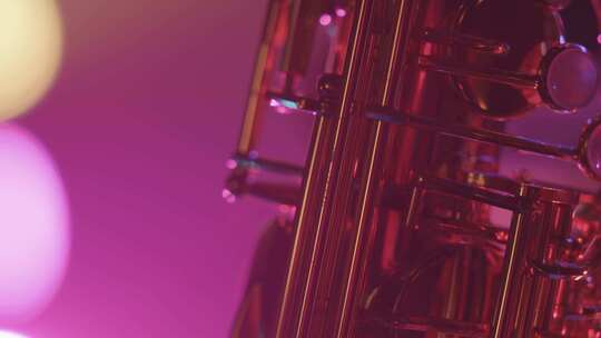 金属乐器特写