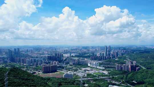 深圳龙华风光建筑高楼视频素材模板下载