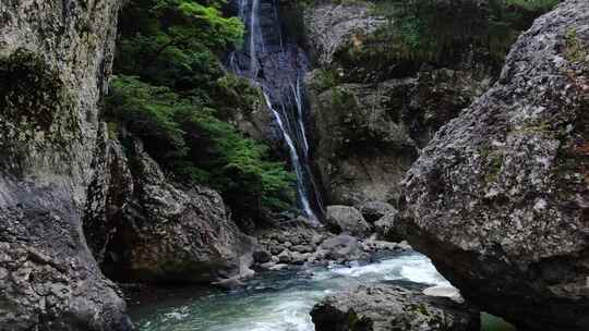 山水河流小溪水湖泊峡谷自然风光