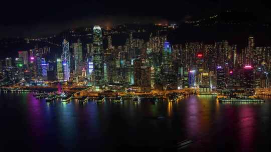香港国际金融中心夜景