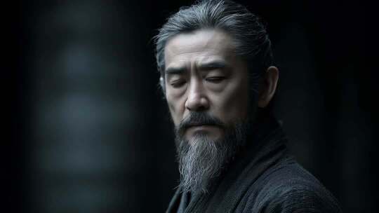 唐朝历史人物特写镜头展现岁月感