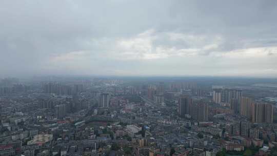 西南县城仁寿雨前局部