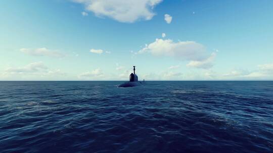 潜艇 核潜艇 军事武器 战略潜艇 攻击潜艇视频素材模板下载