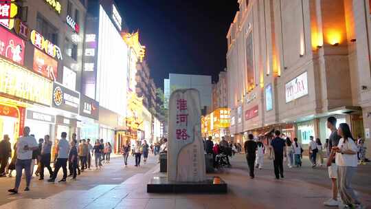 合肥淮河路步行街延时大合集