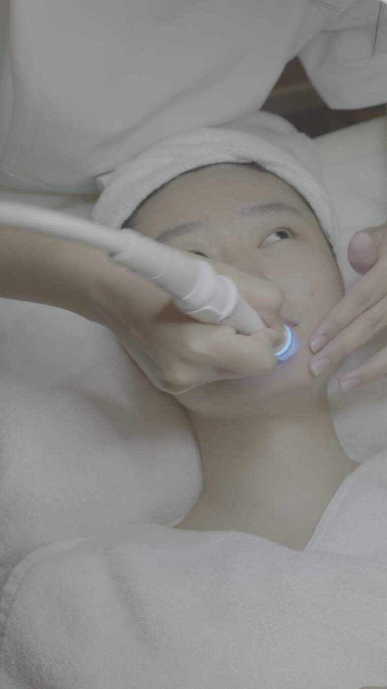 美容院 洁面 美容