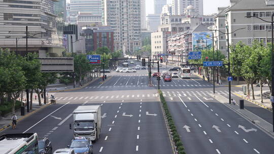 静安区西藏北路街景