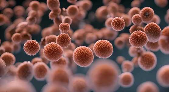 癌细胞诡异病毒变异细菌微生物微观世界医学